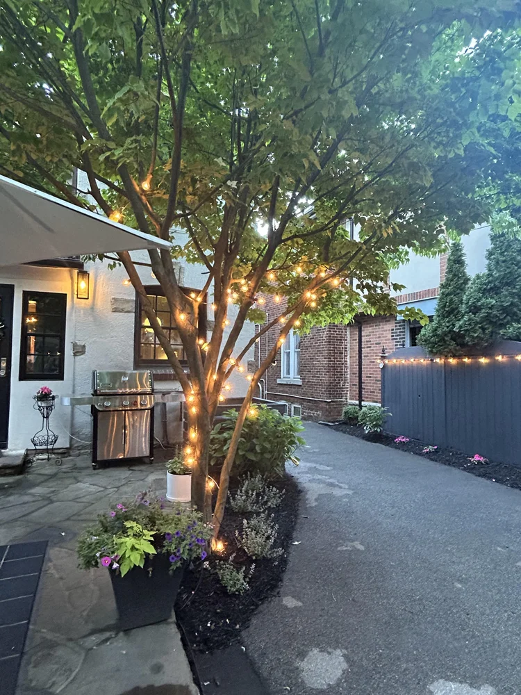 Master in the Field Landscape Design Backyard. Website and SEO built by Groundwork Agency.