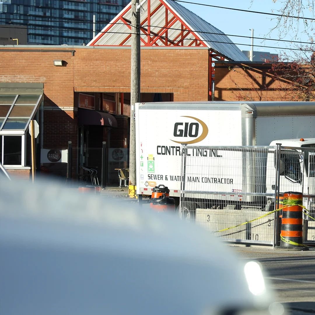 Gio Contracting Truck in Peel Region