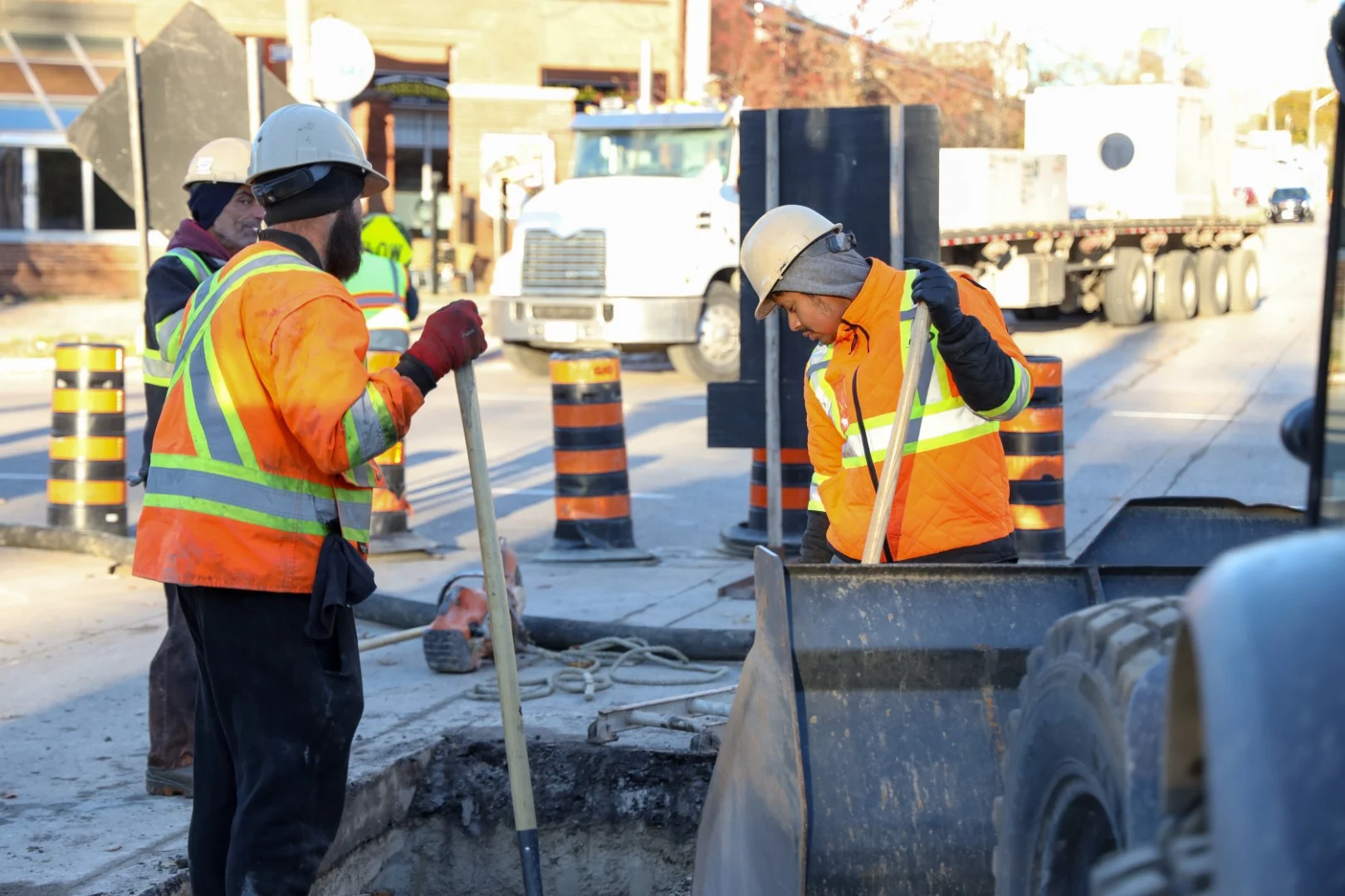 Contractor checking their local search rankings for their city and service area