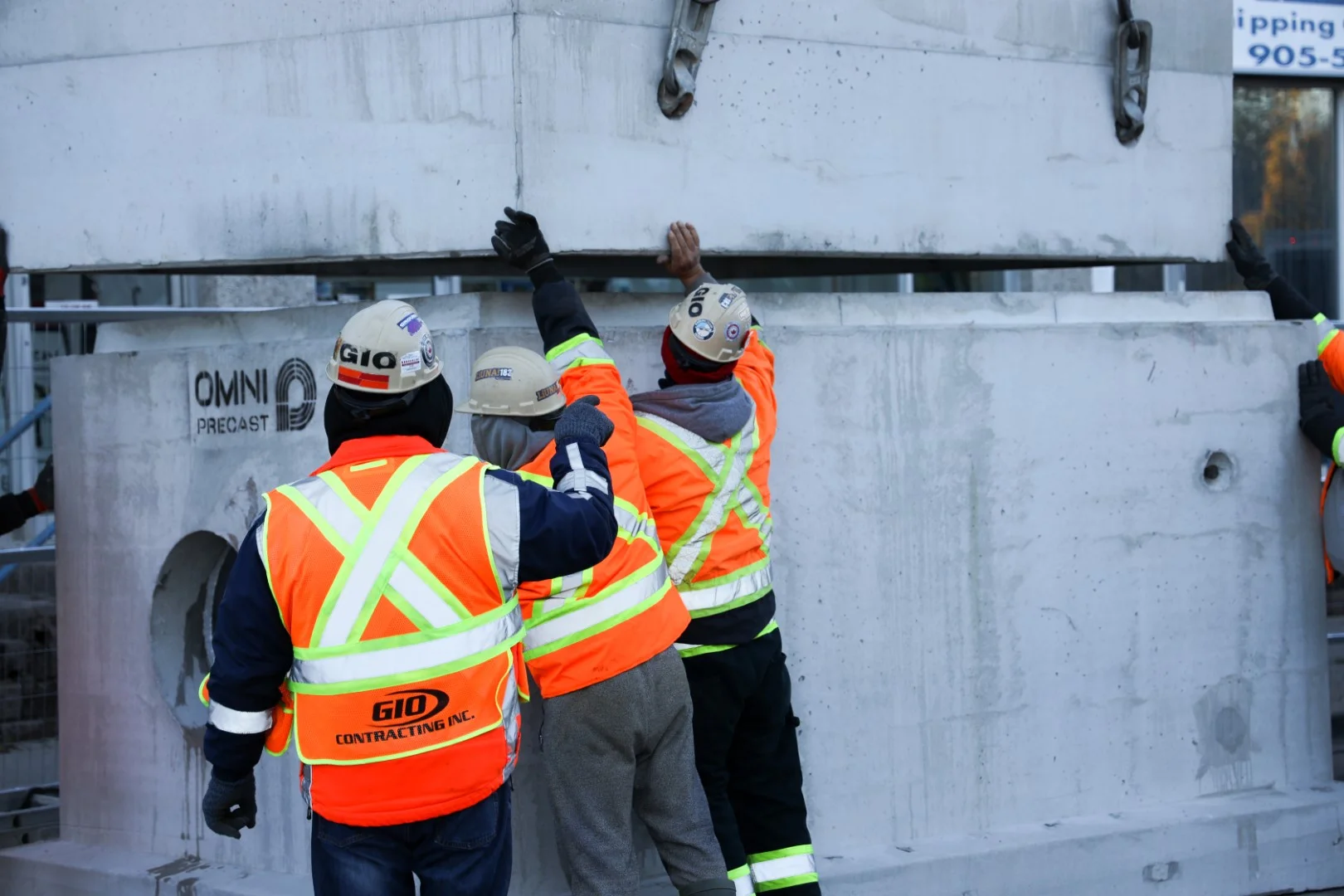 Contractor checking their website search ranking on a laptop