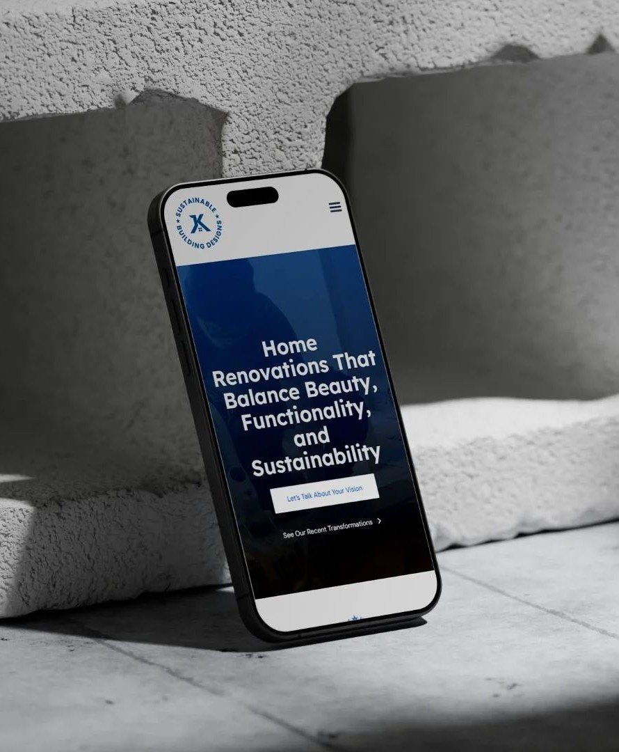 Home renovation contractor in Toronto - Marketing by Groundwork Agency mobile mockup